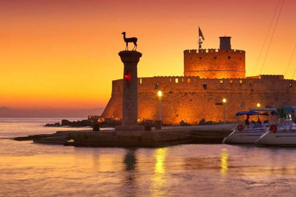 Sunwaves Beach Studio II Ialysos (Rhodes) Exterior foto